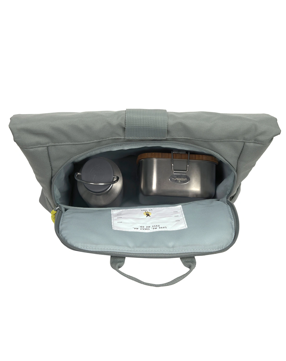 Kinderrucksack ROLLTOP (26,5x15x39) in grün