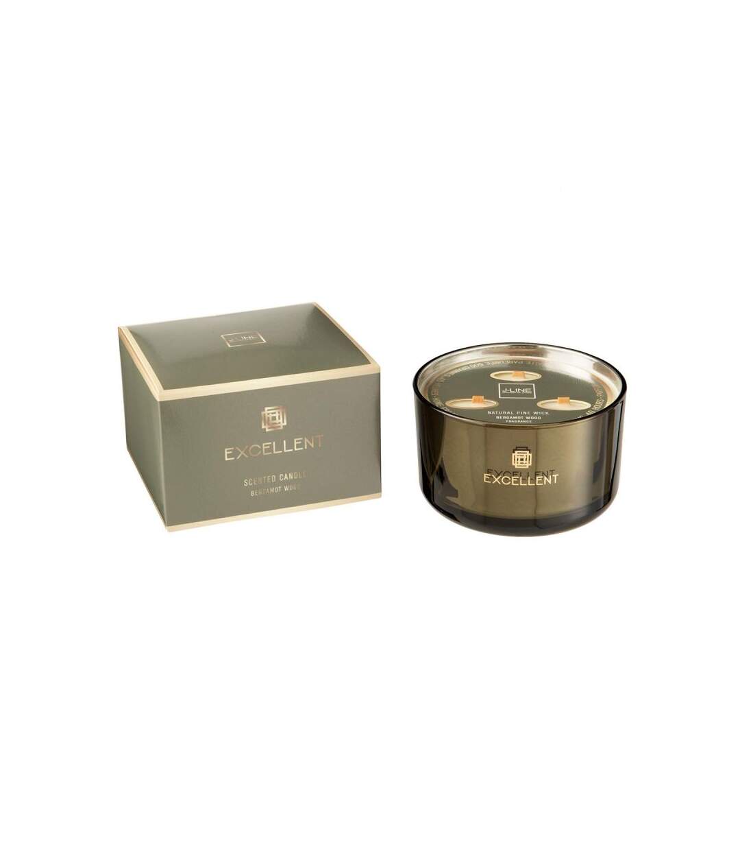 Paris Prix - Bougie Parfumée excellent 13cm Bermagot Wood
