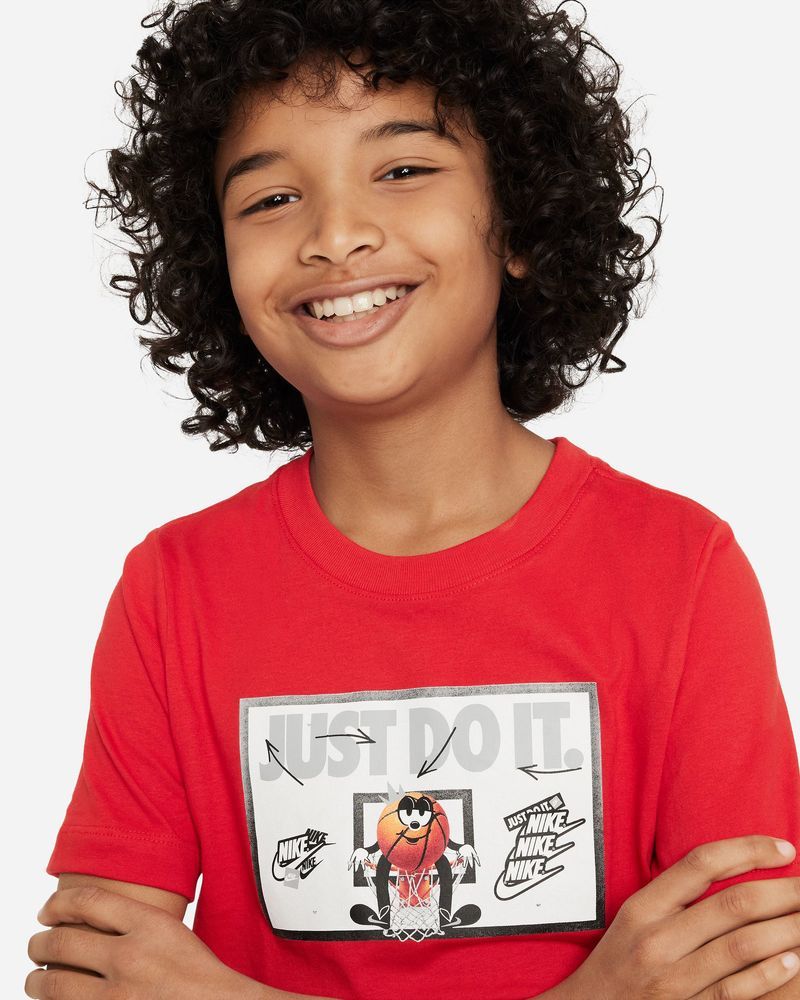 T-shirt Nike Sportswear Rouge pour enfant