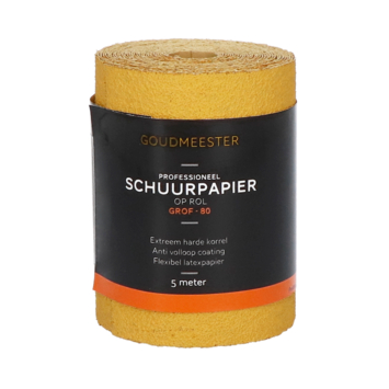 Goudmeester schuurrol P80 5 m