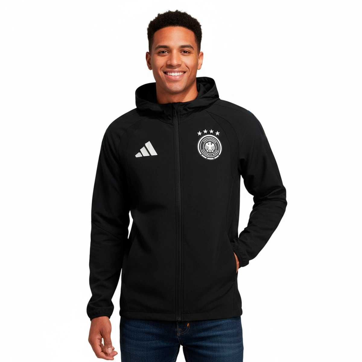 Casaco adidas Germany Vis-Tech Fanswear Mundial 2026
