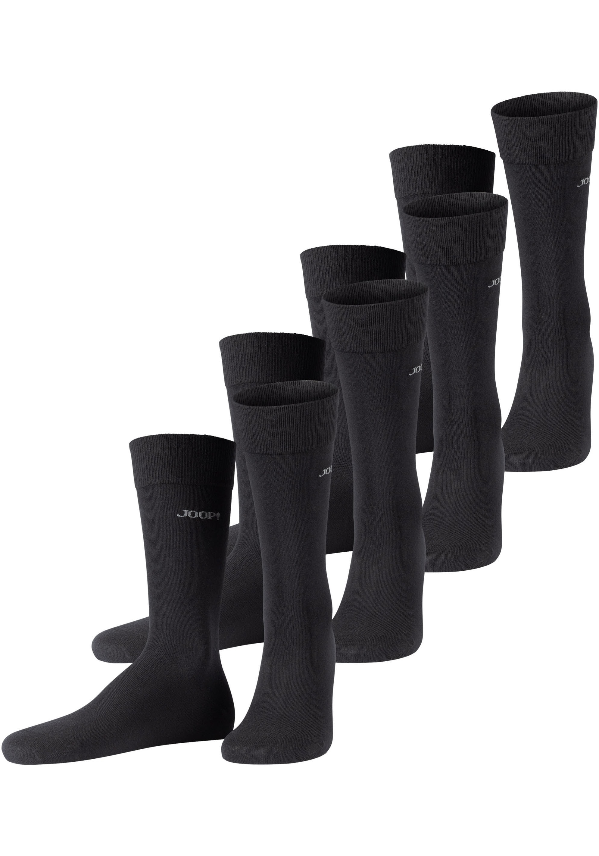 JOOP! Socken »premium essentials« 4 Paar,  Premium Essentials, verstärkte Ferse, haltbare Spitze
