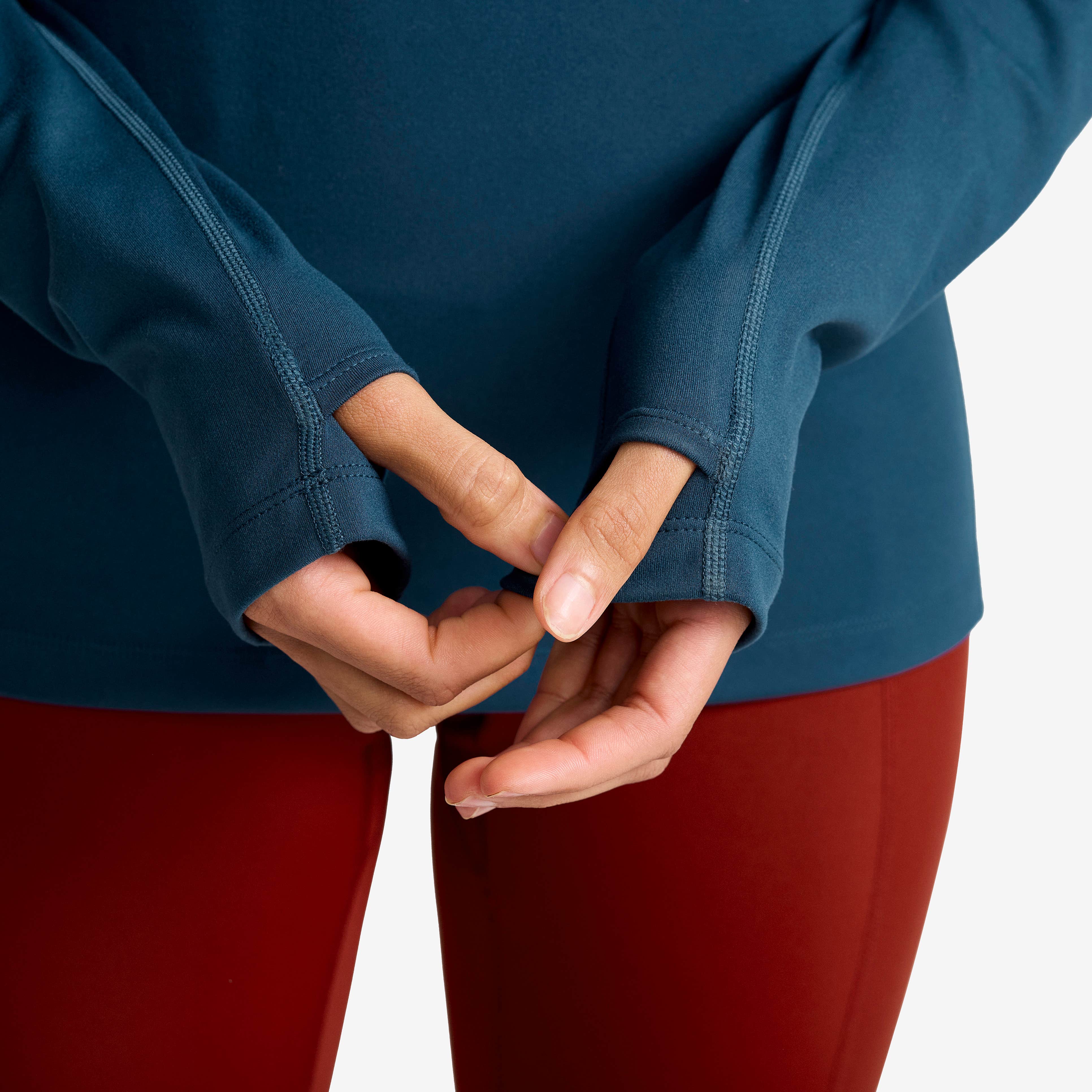 Prep Half-zip Top Dame Moonlit Ocean