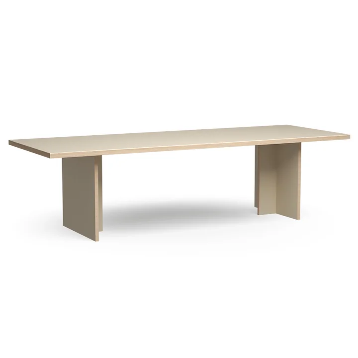 HKliving - Esstisch rechteckig, 280 cm, cream