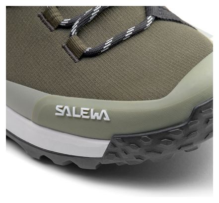 Chaussures de Randonnée Salewa Puez Mid Powertex Marron/Gris