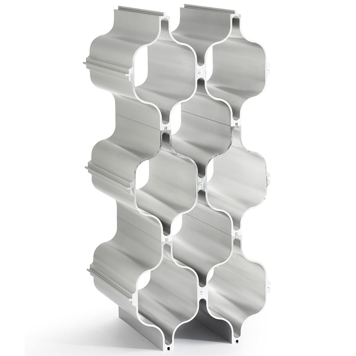 Hex vinholder, 3-pack, aluminium