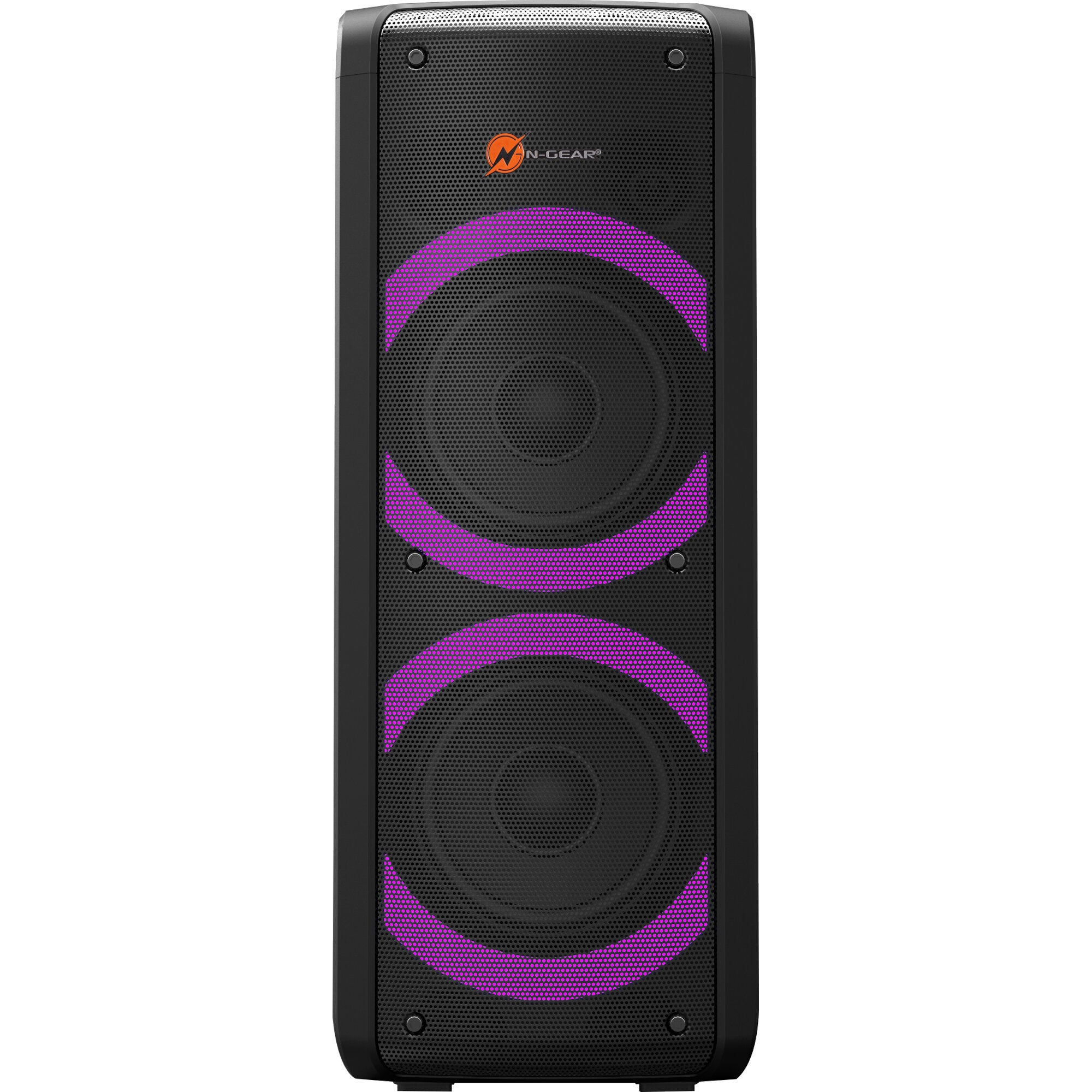 N-Gear Let's Go Party 72 mobiele luidspreker met microfoon en lichteffecten