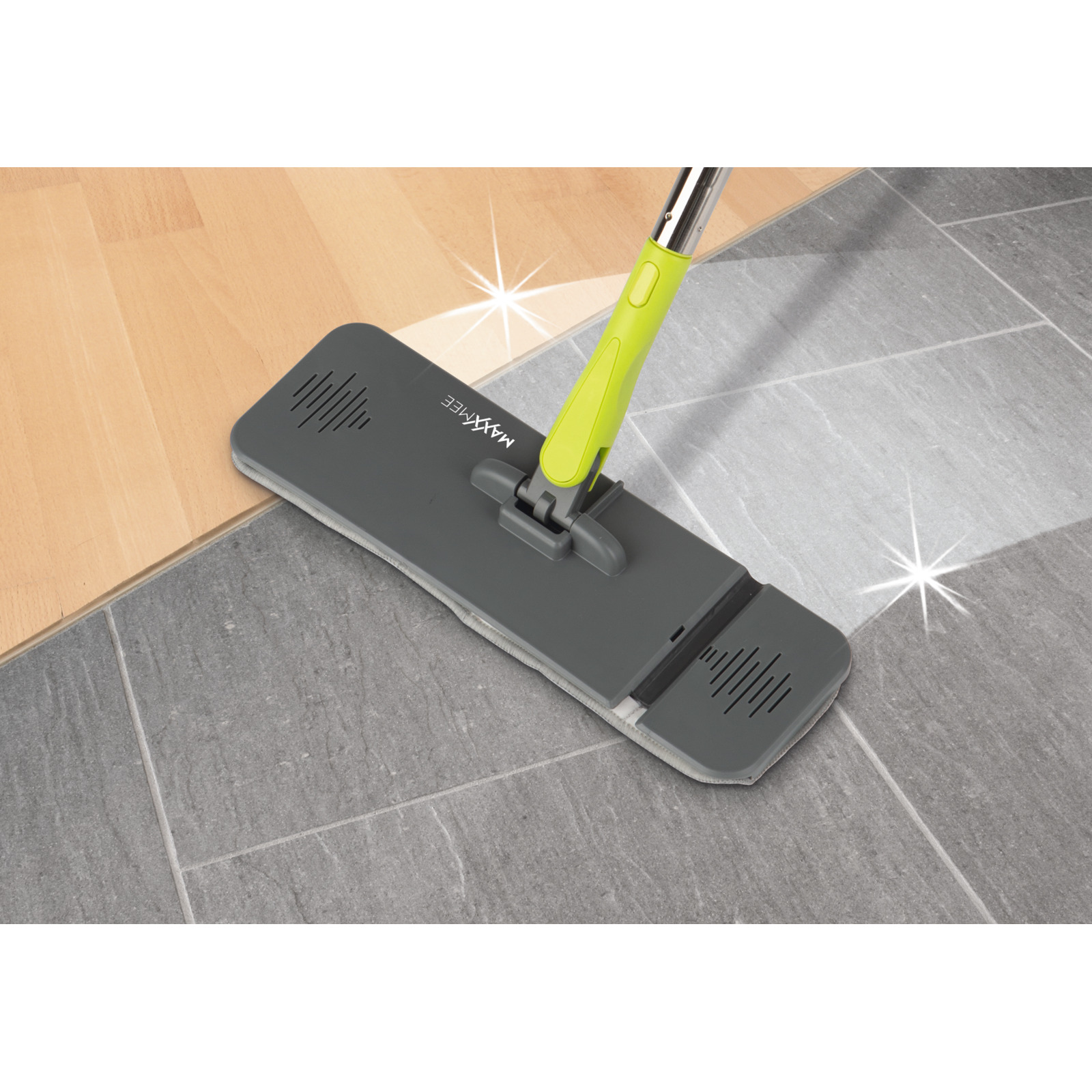 MAXXMEE Wischsystem Flat-Mopp Basic 5l