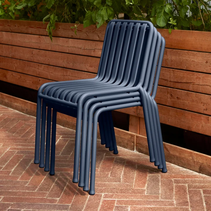 HAY - Palissade Stuhl, olive (4er-Set)