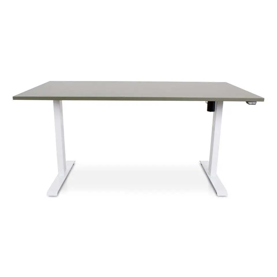 MRC EASY Zit-Sta Bureau – Elektrisch Verstelbaar – 160x80 cm – Blad Forest Green
