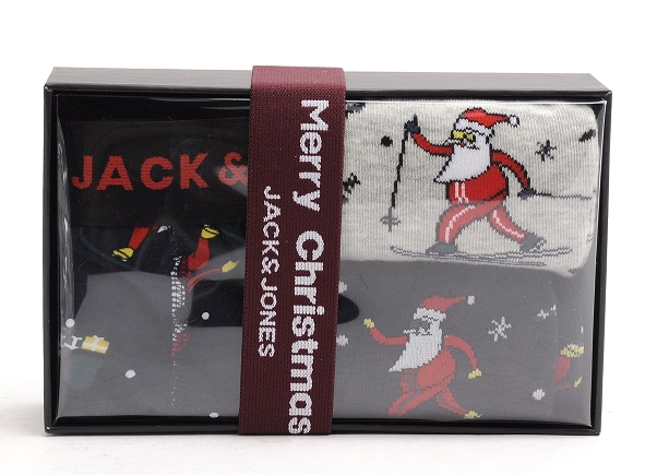 Jack and jones famille accessoires jacdegar giftbox noir
