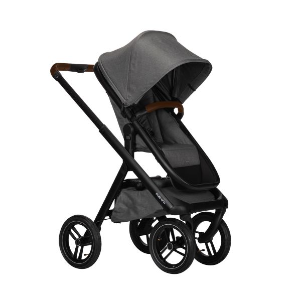 Dubatti One E5 Kinderwagen 2-in-1 Frame Black\/Dark Brown