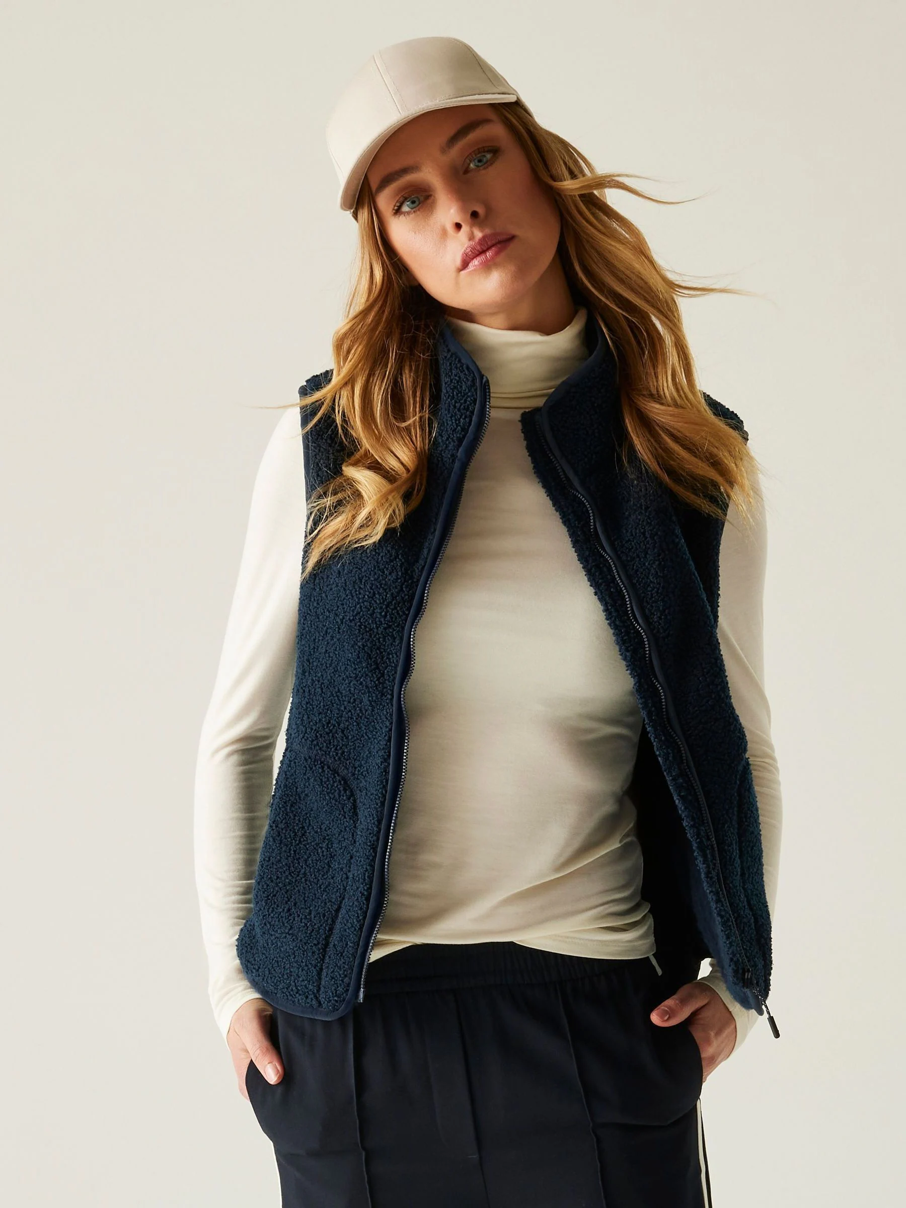 Blauw - Regatta Frankie Borg Bodywarmer Fleece