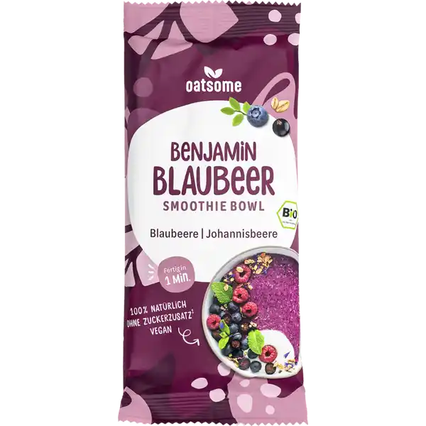 Bio Benjamin Blaubeer Smoothie Bowl