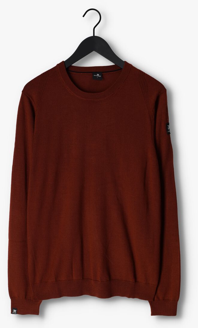 VANGUARD rode vanguard trui r-neck 100% merino wool extrafine