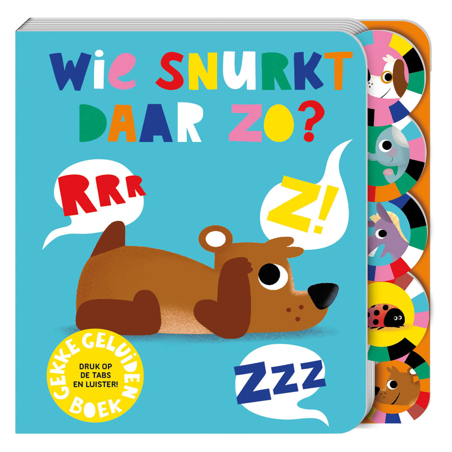 Geluidenboek - Wie snurkt daar zo?