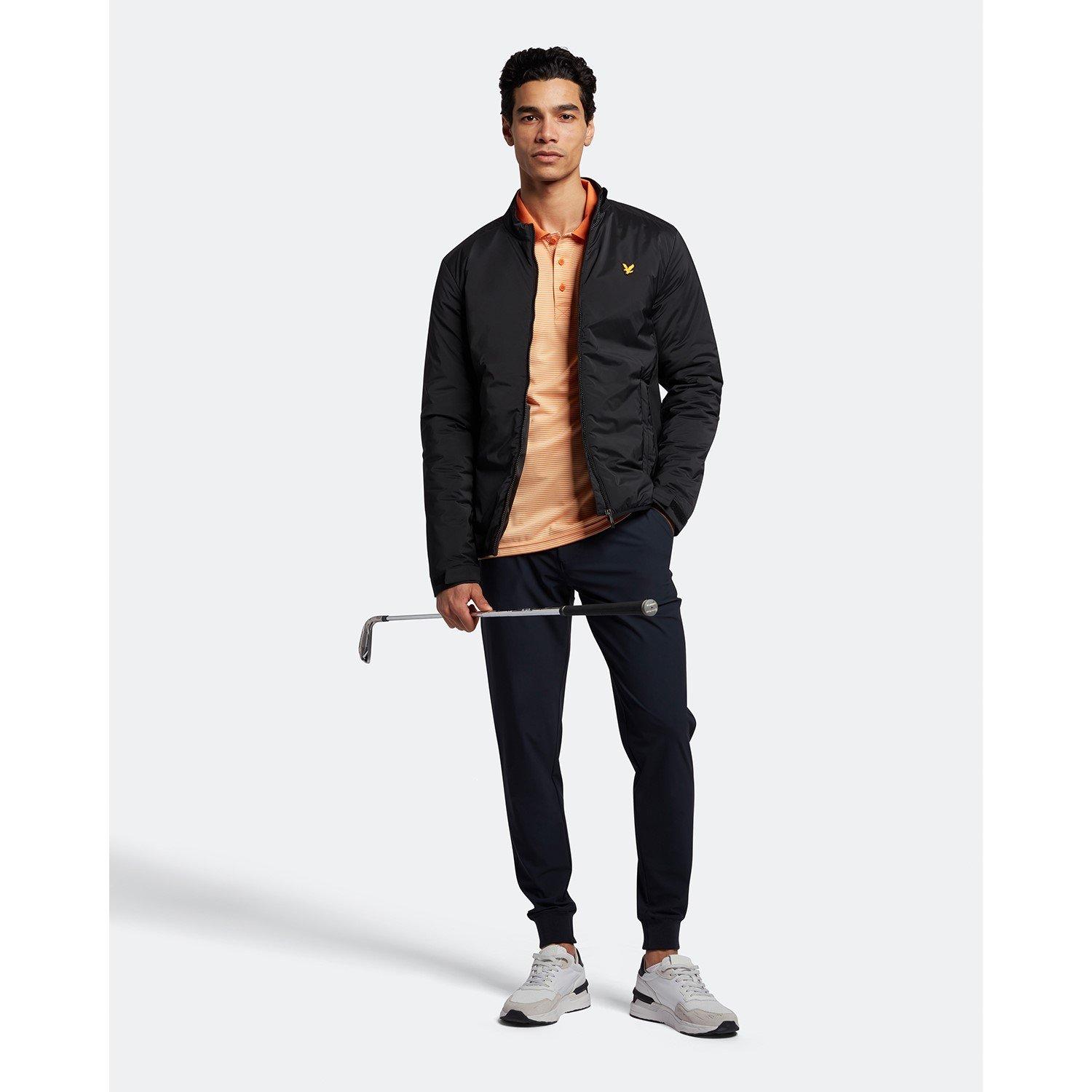 Lyle and Scott Golf Microstripe Polo Shirt