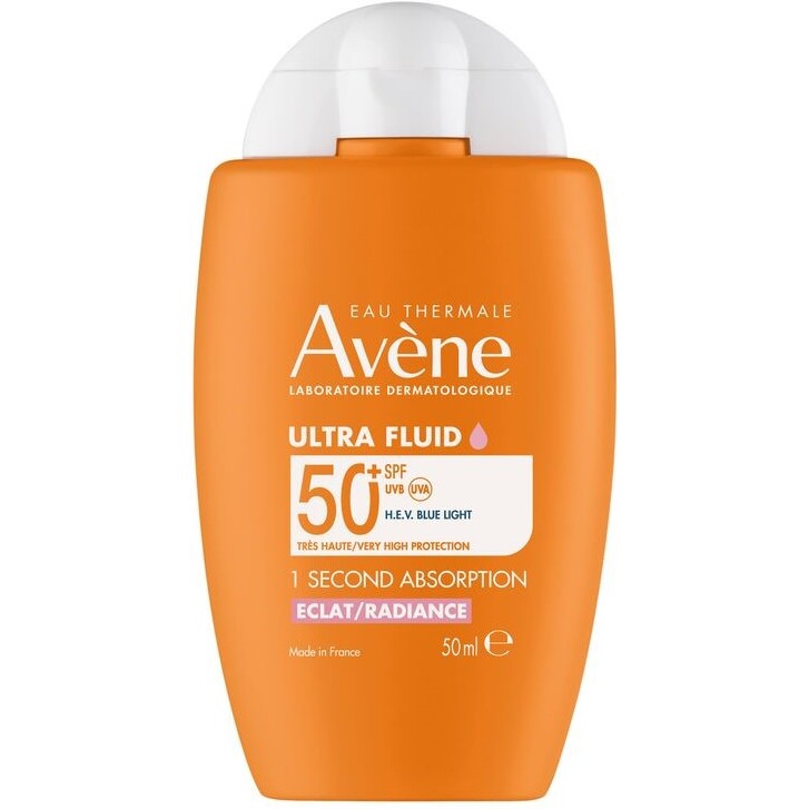 Crème Solaire SPF50+ Éclat Radiance Avène – Flacon de 50 ml