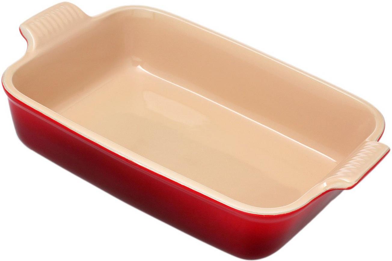 Le Creuset ovenschaal rechthoekig 2,4L, 26 cm, rood