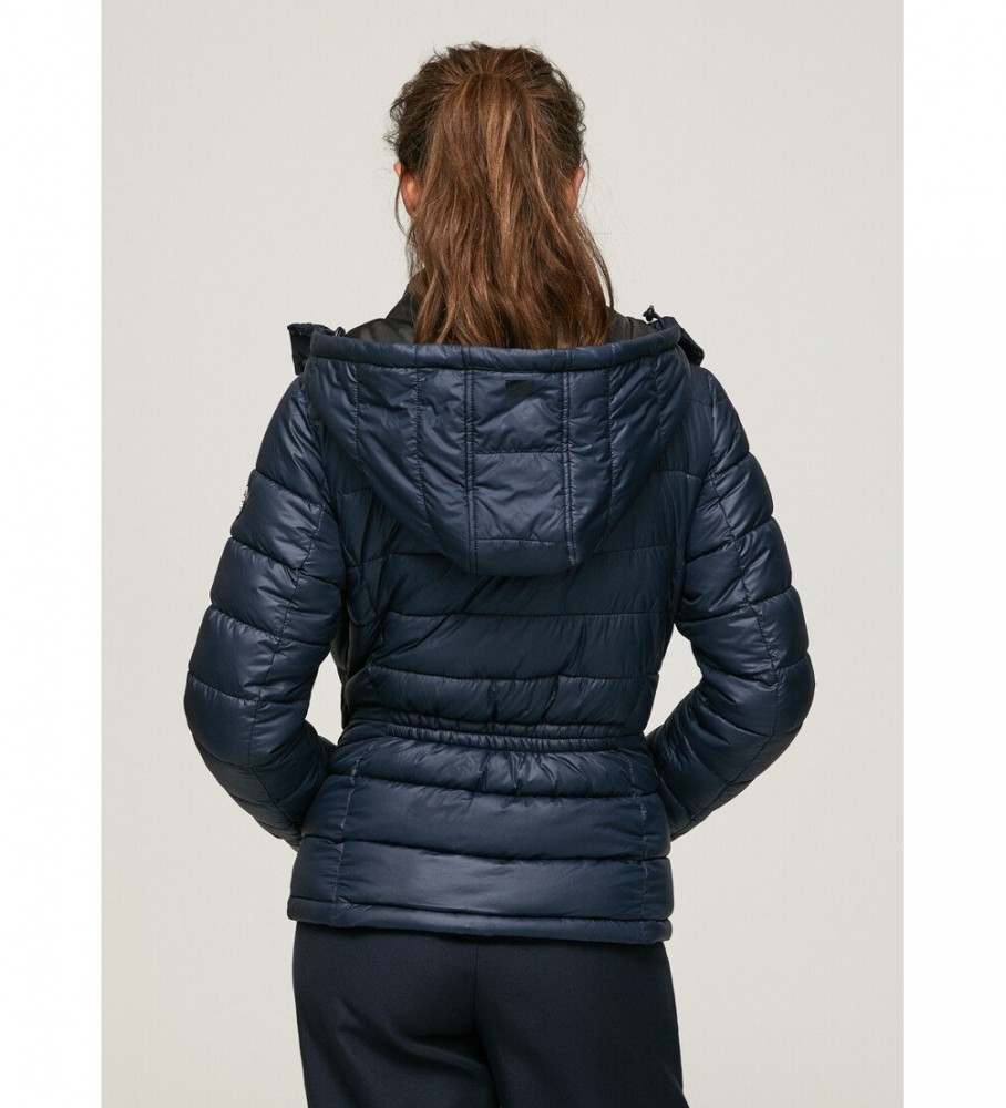 Jaqueta impermeável Alexa da Pepe Jeans, azul-marinho