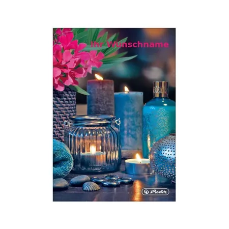 Herlitz Kladde Candle Dream DIN A5, 96 Blatt, kariert, 70gm²