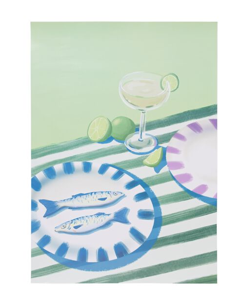affiche 50x70 cocktail