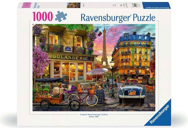 Ravensburger - Parijs Bij Zonsopgang - Puzzel - 1000 Stukken