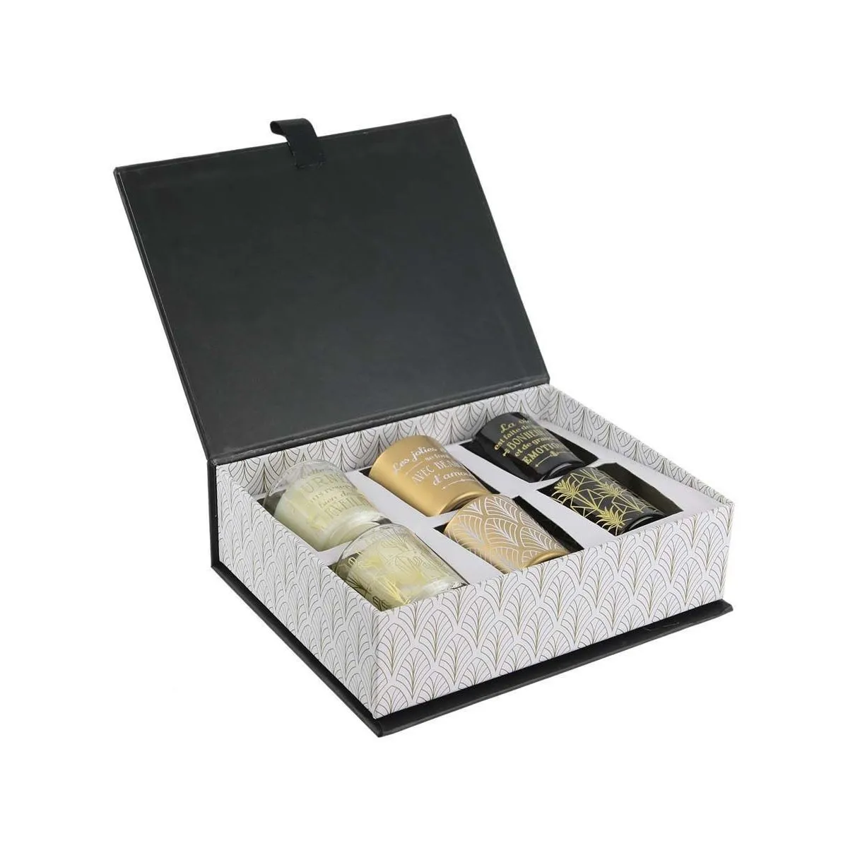 The Home Deco Factory Coffret Bougies Vanille 