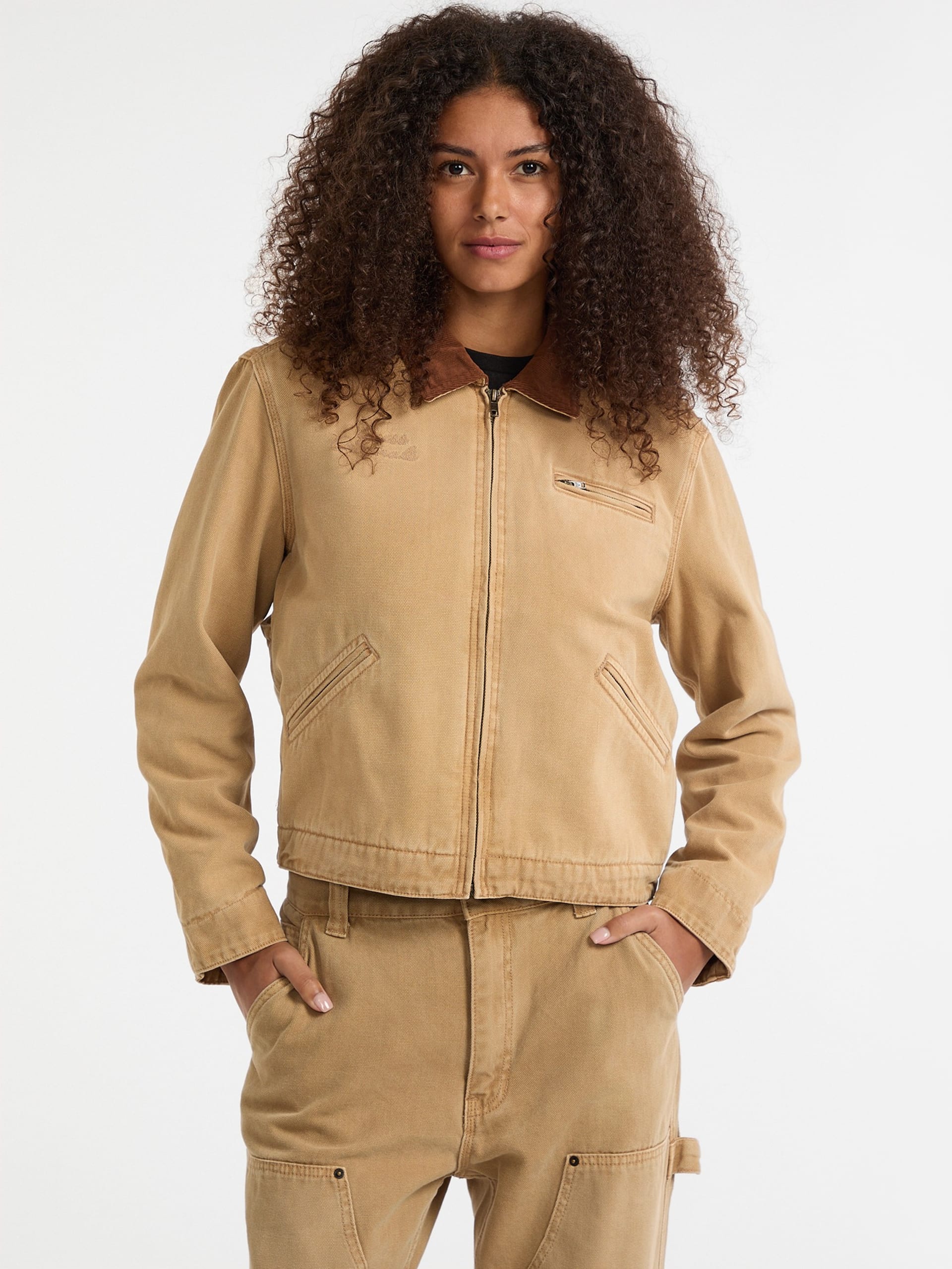 Jaqueta de trabalho cropped GUESS Originals