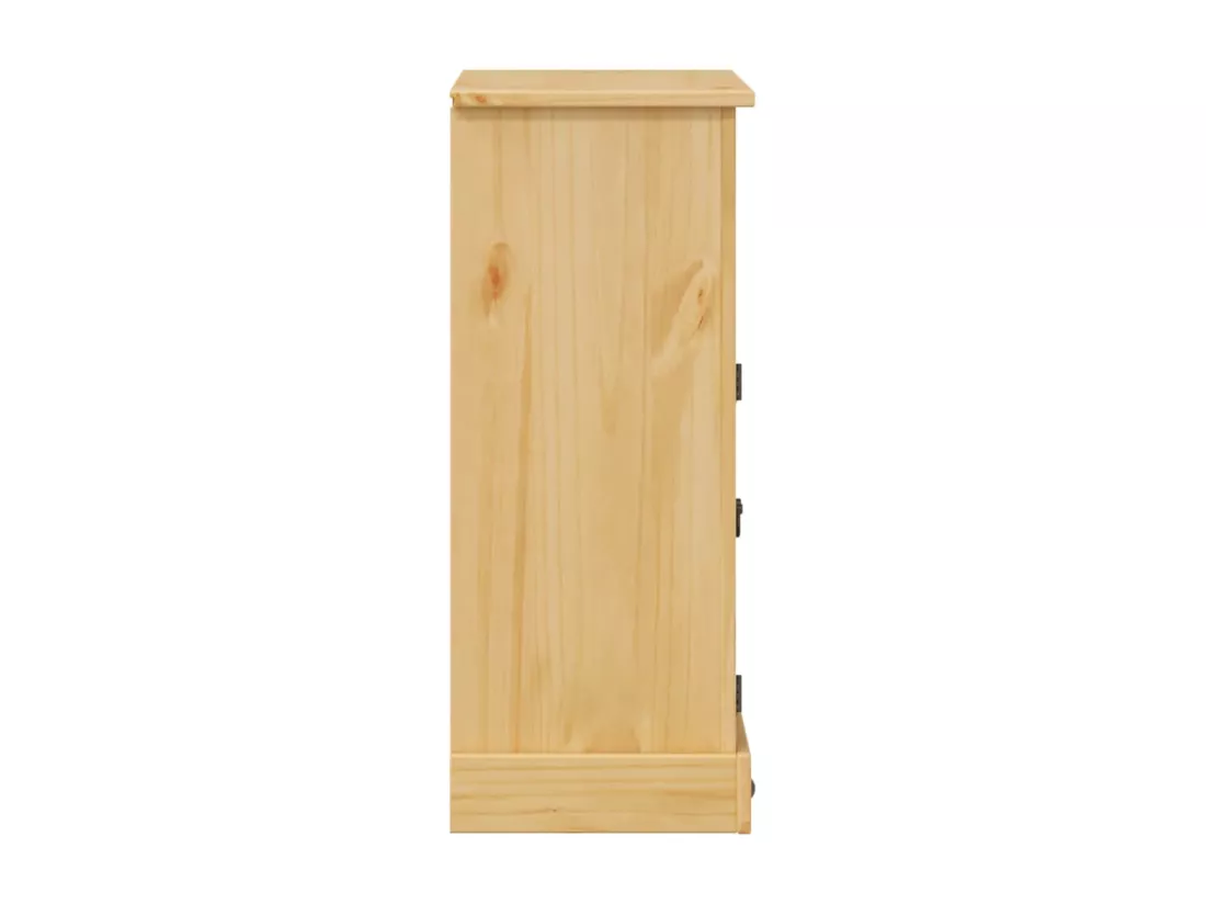 Armoire de salle de bain Corona 70x33x80 cm bois de pin massif