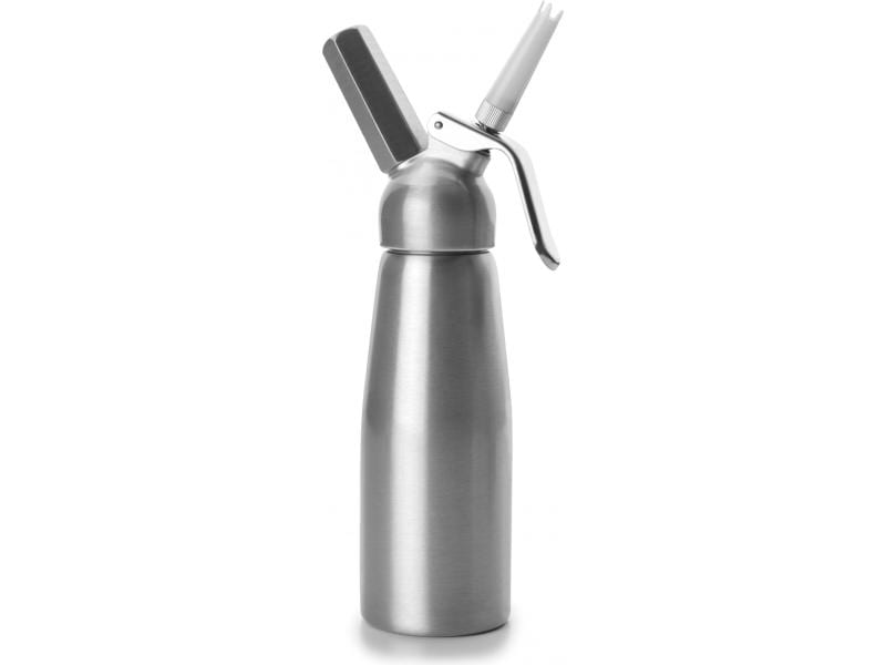 Ibili Rahmbläser 0.5 l, Silber Sahnesyphon