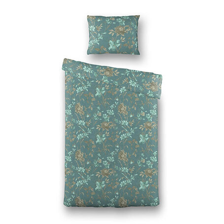 Dekbedovertrek Blooming Greens - 200 x 200/220
