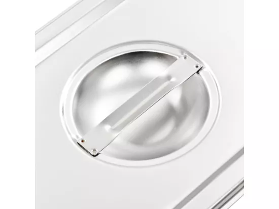 Prolenta Premium - Couvercles de plateau 4 pcs GN 1/3 Acier inoxydable