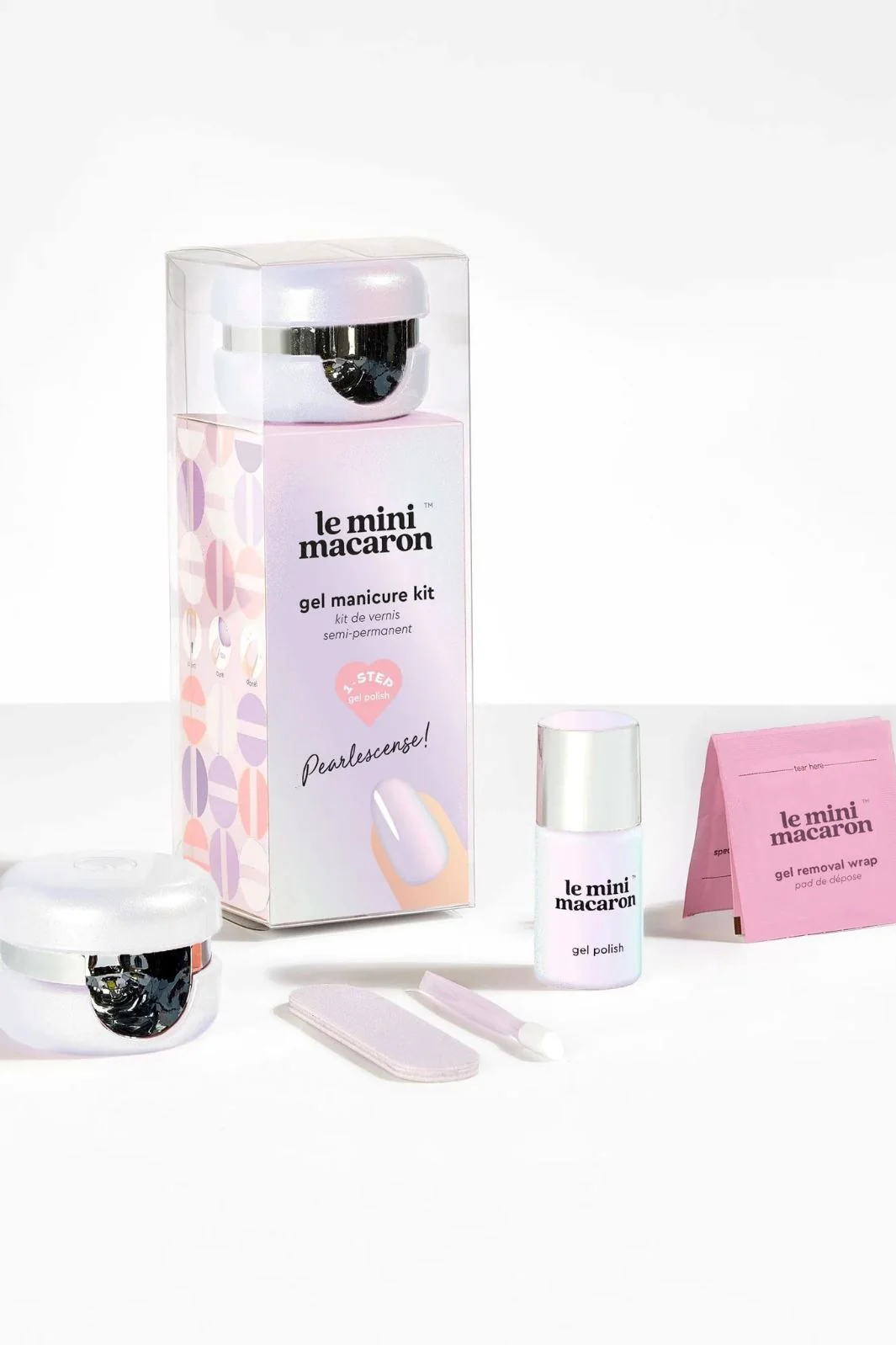 Le Mini Macaron Gel Manicure Kit pearlescence