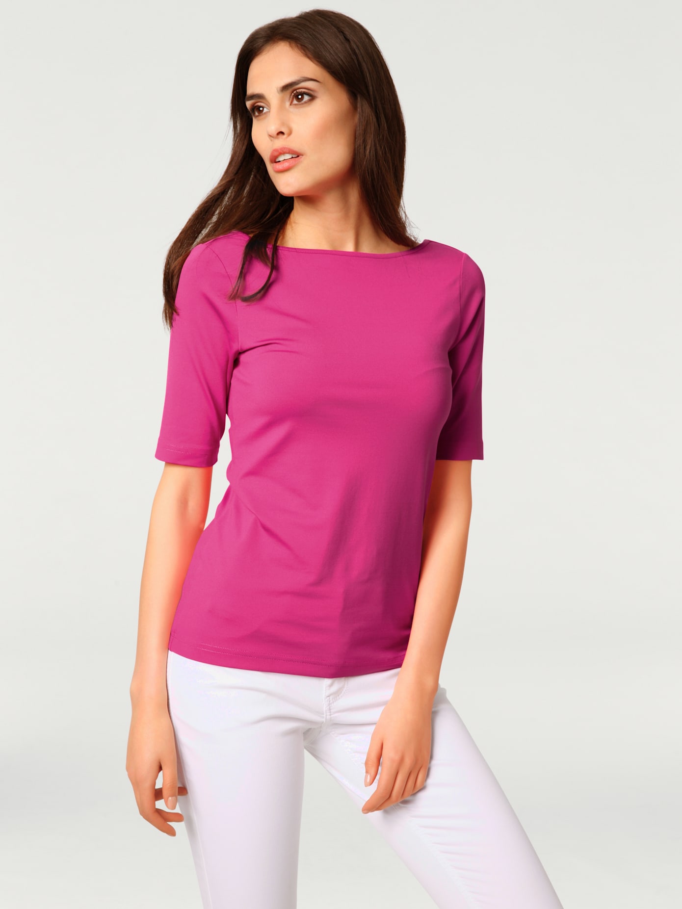 T-shirt encolure en u superbe, à porter seul ou associé