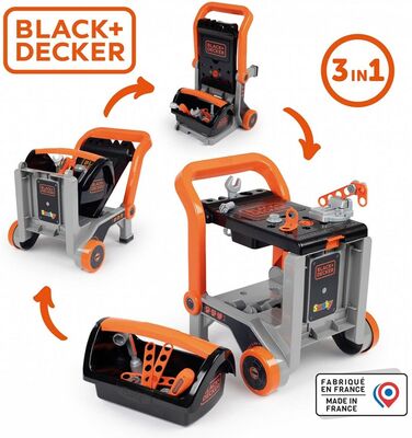 Smoby Black & Decker Bricolo Devil Workmate Arbeidsbenk