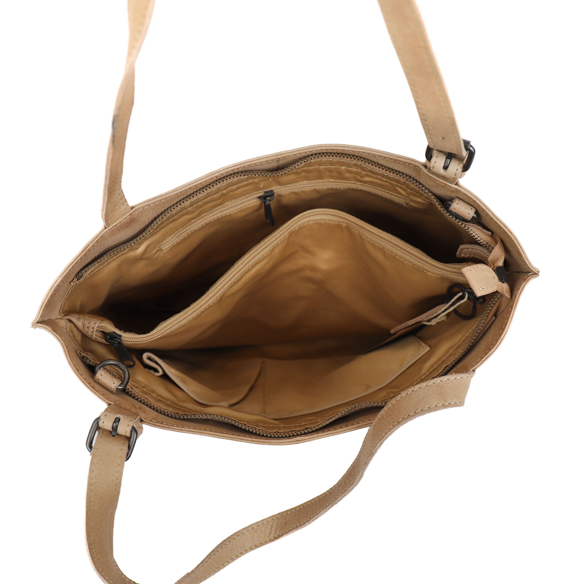 Hand-/schoudertas 'Yvonne' beige Beige