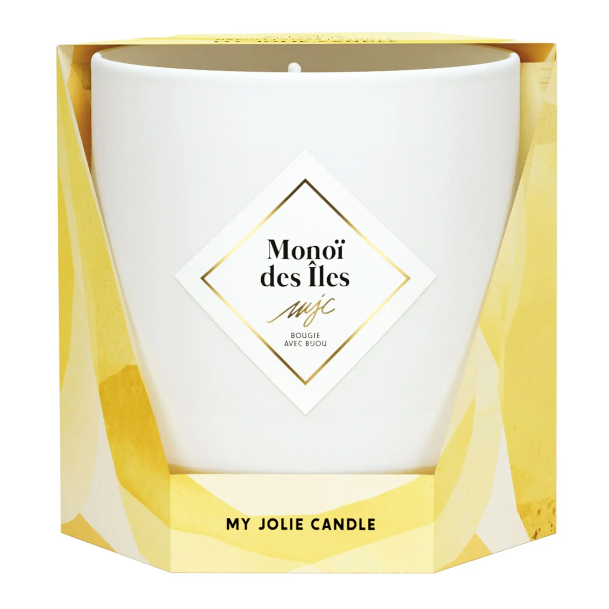 My Jolie Candle - Les Essentielles - Bougie Bijoux Parfumée Monoï des Îles- Bougie