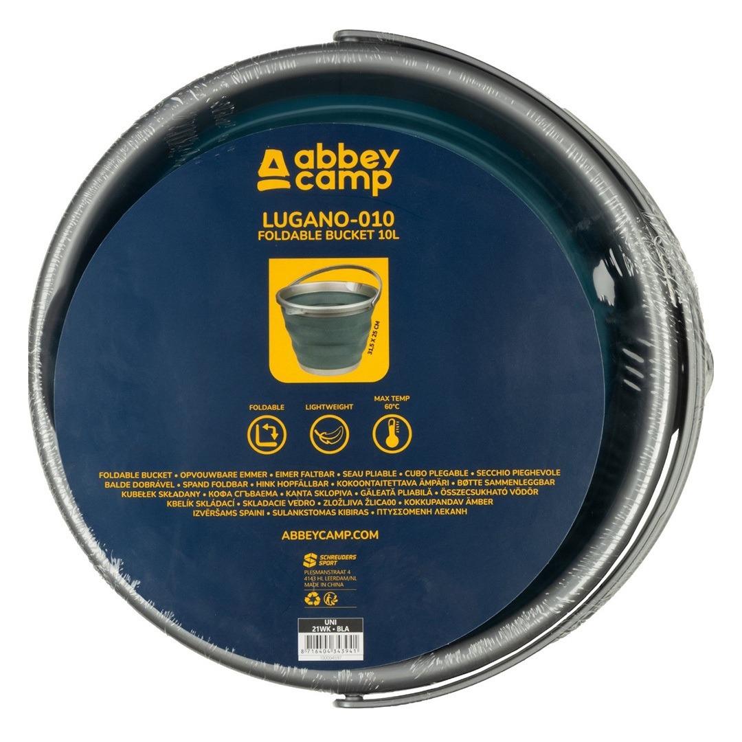 Abbey Camp opvouwbare emmer - 10 liter