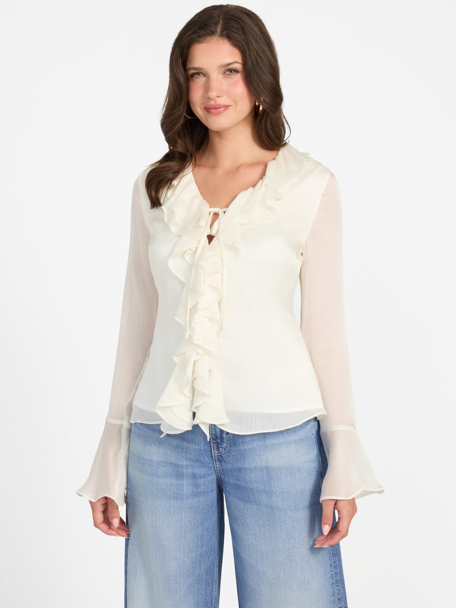 Blusa Sana com babados