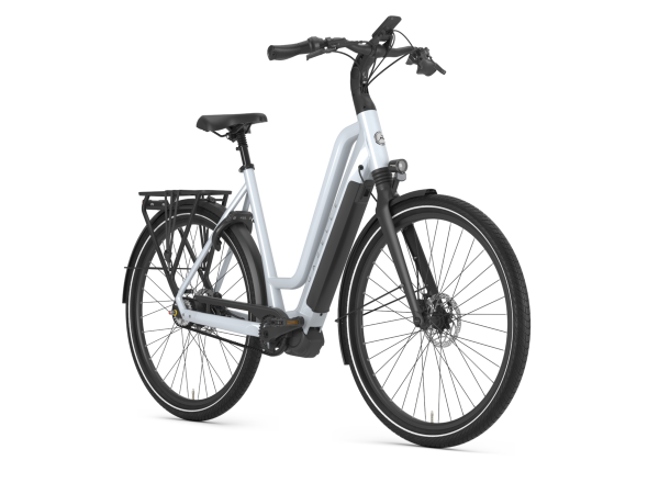 Gazelle Chamonix C5 Belt HMS White - Elcykel - 2024