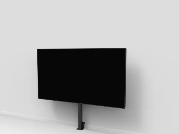 Multibrackets M Motorized Floormount - Stativ - motoriseret - for LCD TV - sort - skærmstørrelse: 32