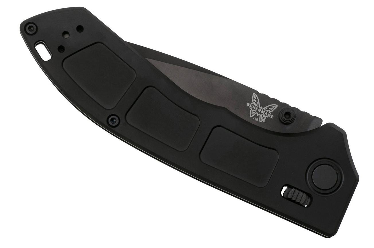 Benchmade Narrows 748BK-01, Black DLC M390, Black Titanium, zakmes