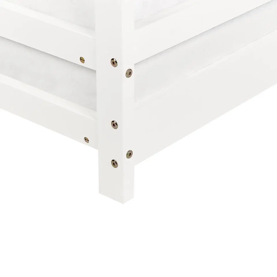 APPY - Kinderbed - Wit - 90 x 200 cm - Dennenhout