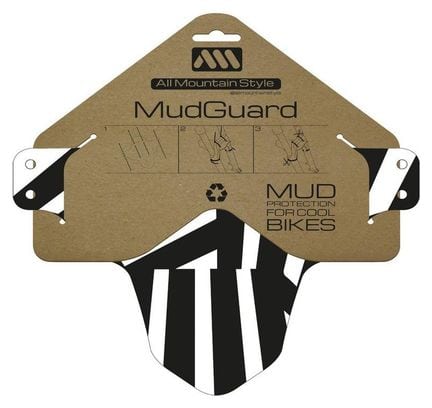 Garde-Boue Avant All Mountain Style AMS Dazzle Noir Réfléchissant