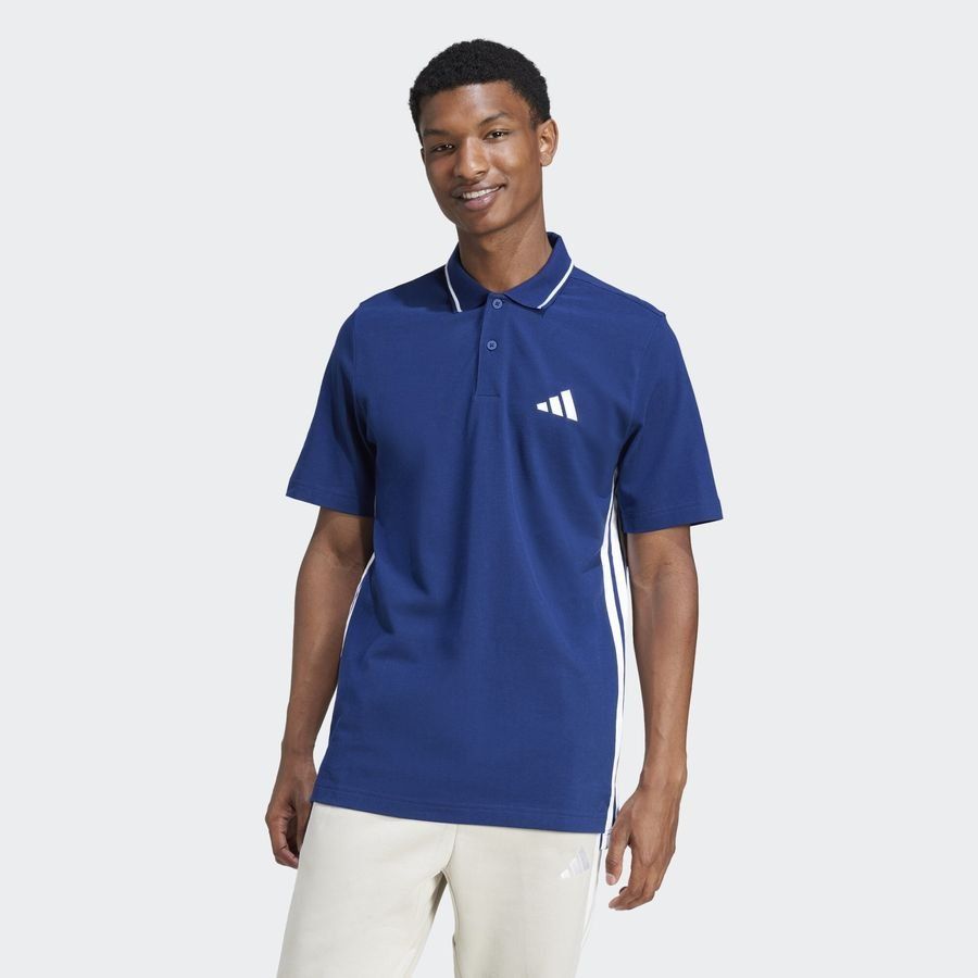 Adidas Polo piqué 3 bandes Essentials