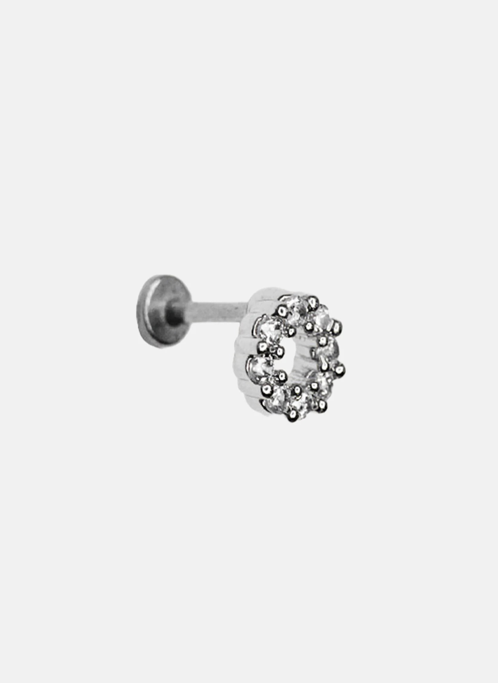 IVA-CIRCLE - Piercing iva circle | Blanc