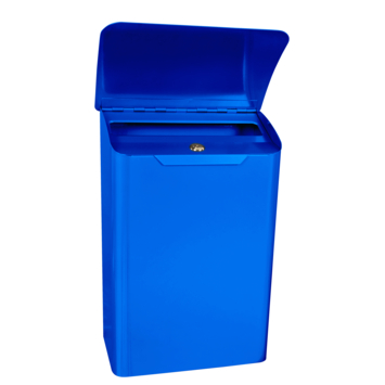 V-Part Brievenbus staal Lugon blauw