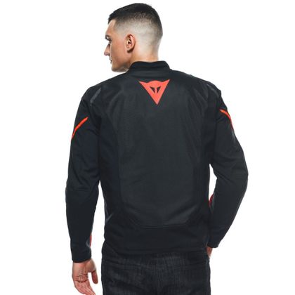 Blouson Airbag Dainese SMART JACKET LS SPORT - Noir / Rouge