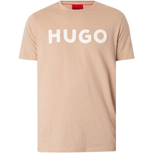 BOSS - Dulivio Camiseta Gráfica Beige